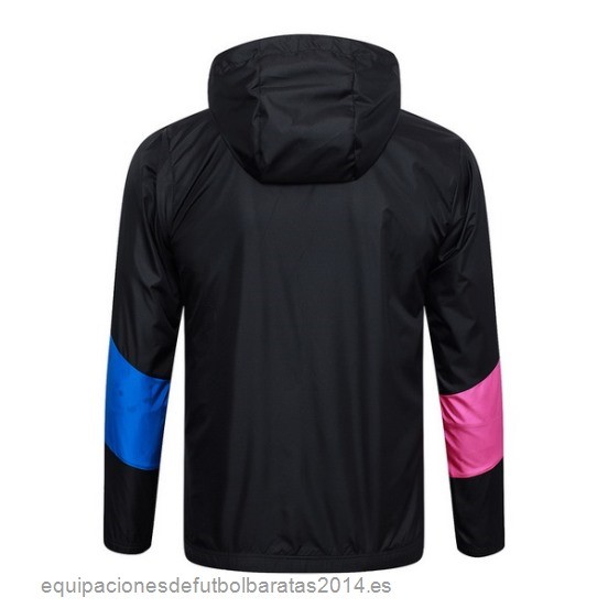 Nuevo Rompevientos AC Milan 23/24 Negro Rosa Azul Baratas